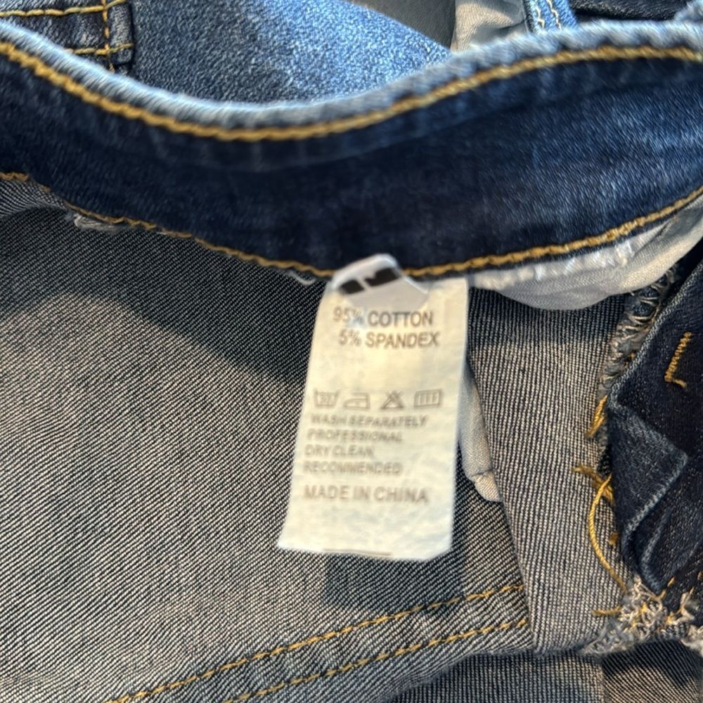 Egs California Flare distressed released hem jeans - Picture 10 of 11